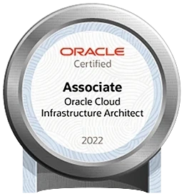 Oracle Certified — Oracle Cloud Infrastructure Architect Associate