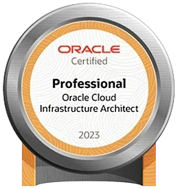 Oracle Certified — Oracle Cloud Infrastructure Architect Professional