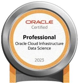 Oracle Certified — Oracle Cloud Infrastructure Data Science Professional