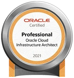 Oracle Certified — Oracle Cloud Infrastructure Architect Professional