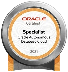 Oracle Certified Specialist — Oracle Autonomous Database Cloud